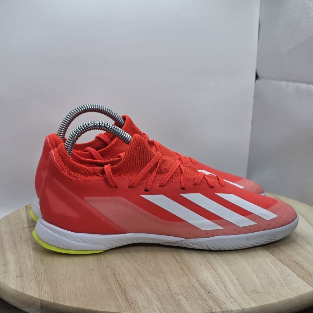 Mens Size 6.5 W7.5- Adidas x Crazyfast League Indoor Unisex Soccer Shoes IF0704 - Picture 3 of 10